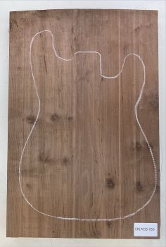 Body Alder, European Curly, Caramel, 1-pc., Unique Piece #056